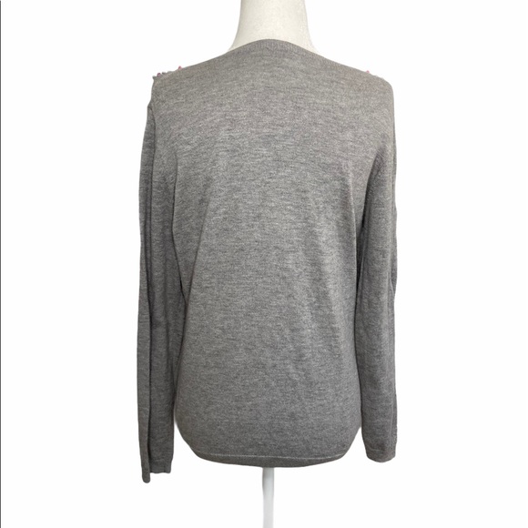 Talbot Sweater Top Gray Size Small Petite - Picture 4 of 6